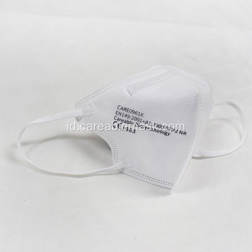 FFP2 Filtering Half Mask Ukuran Kecil Ear Loop CE Disetujui